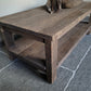 Salontafel driftwood met onderblad