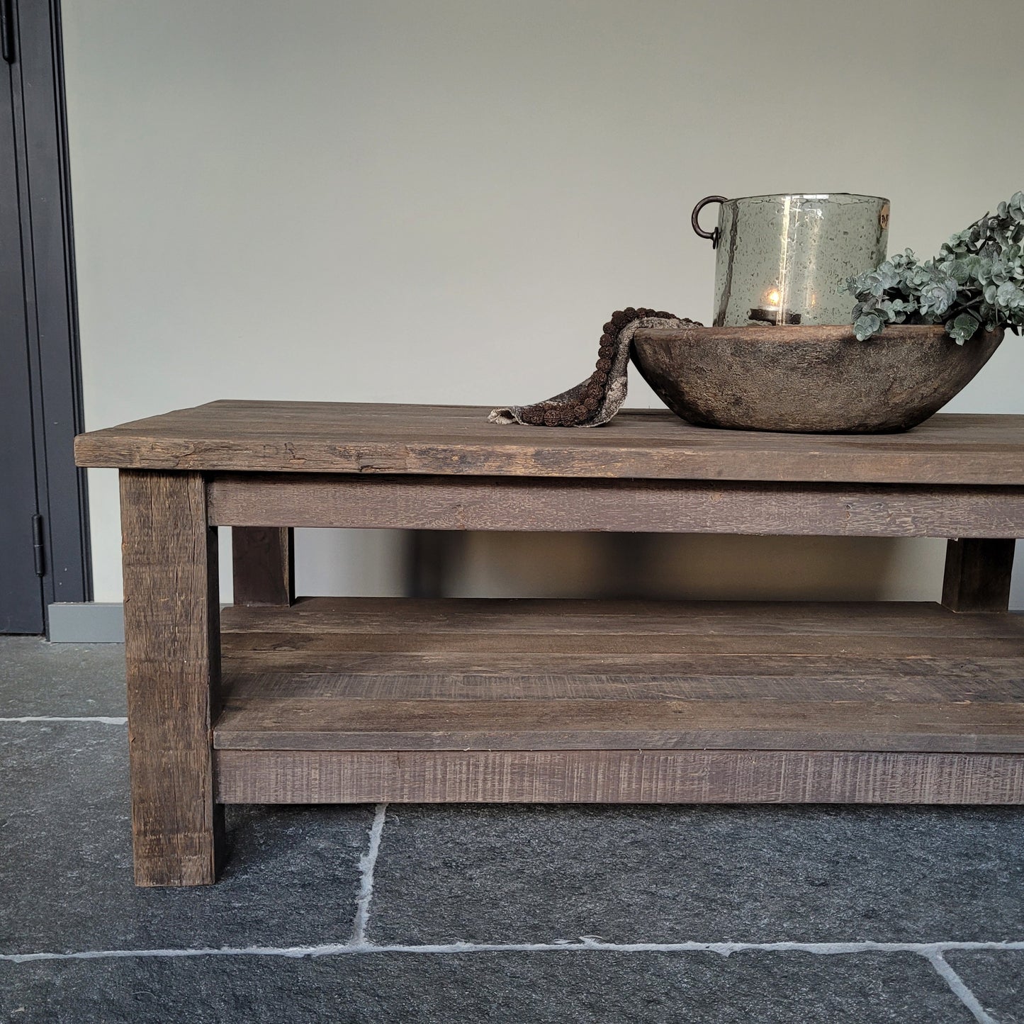 Salontafel driftwood met onderblad