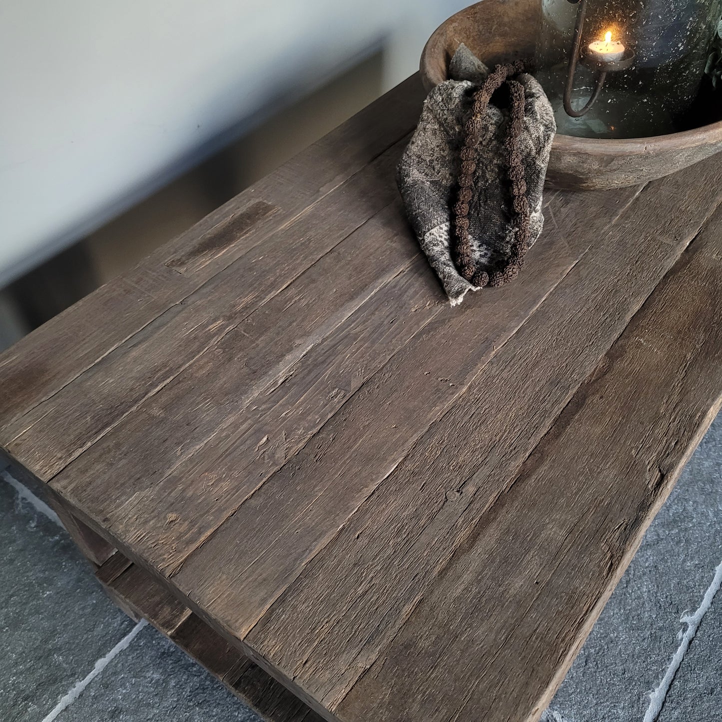 Salontafel driftwood met onderblad