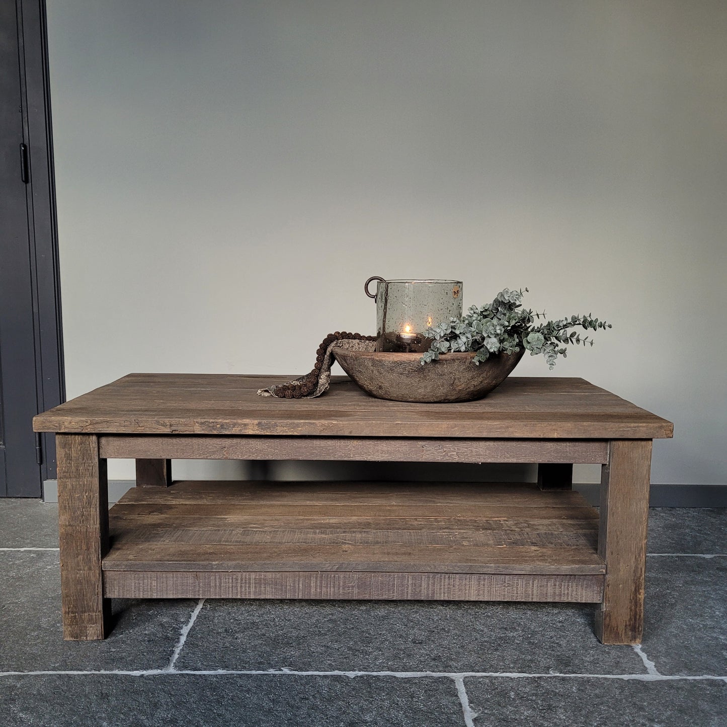 Salontafel driftwood met onderblad