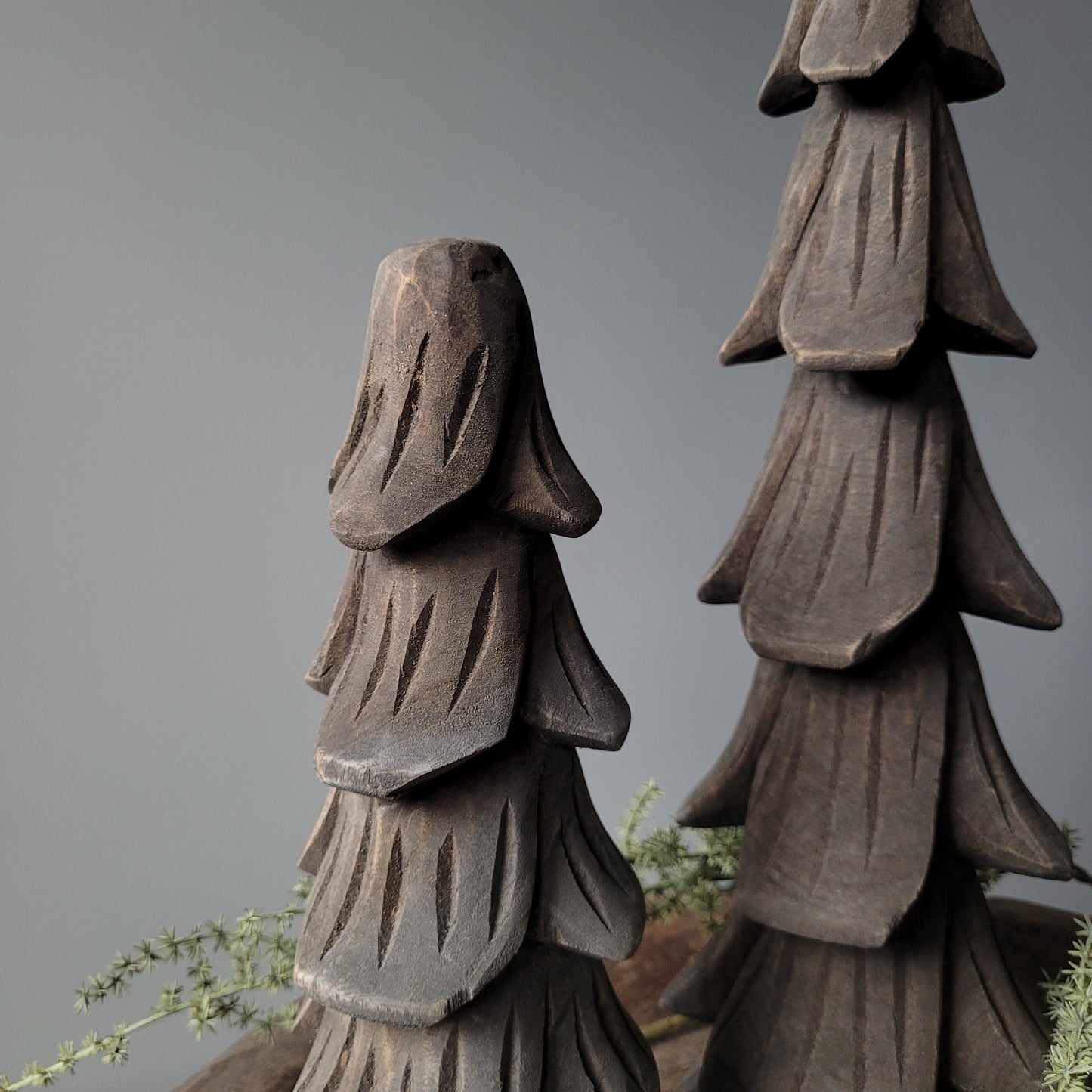 Kerstboom massief hout L