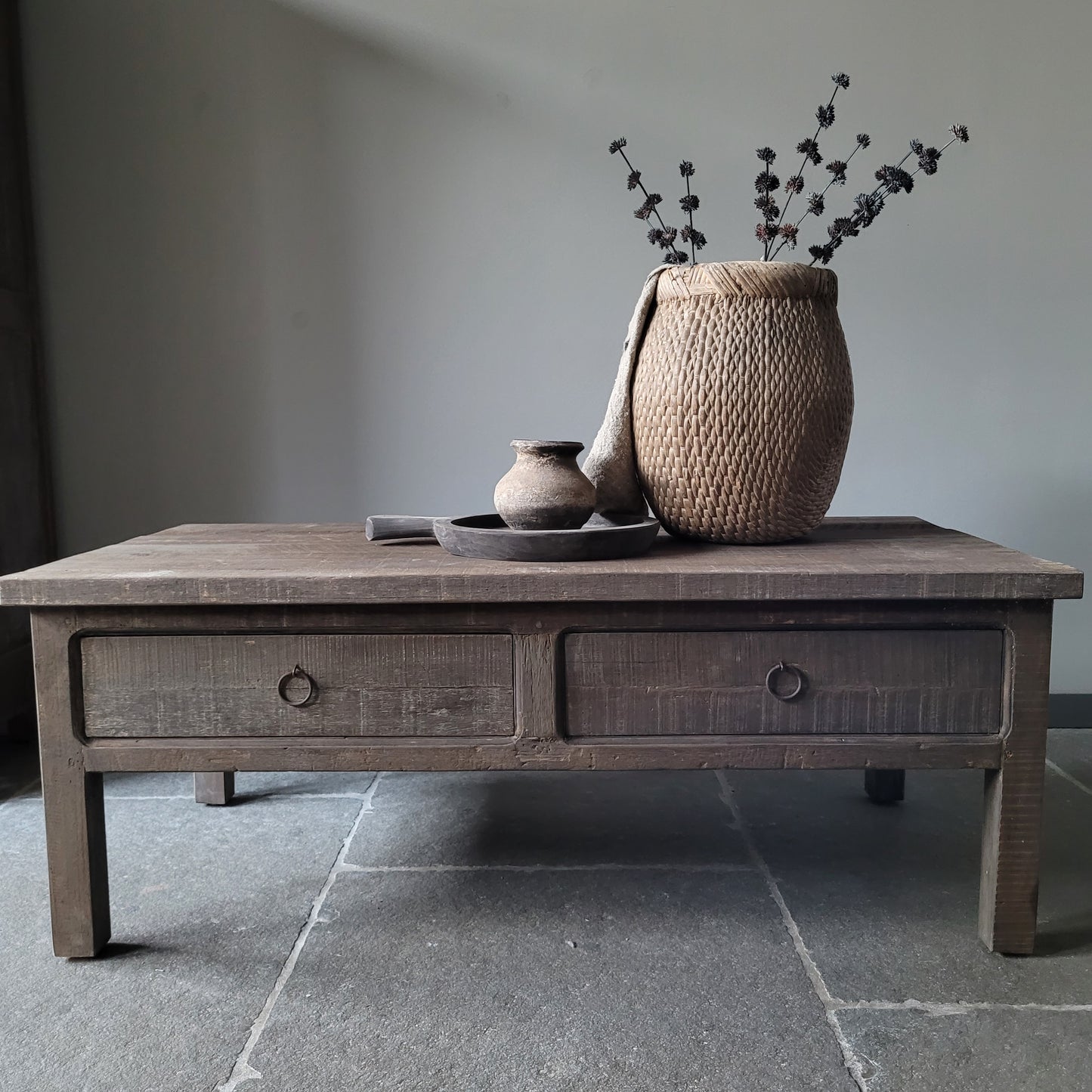 Salontafel driftwood | 2 lades