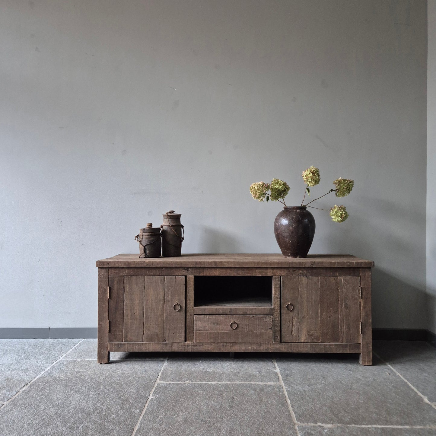 Landelijk tv-meubel 150 cm | Driftwood