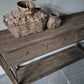 Landelijke sidetable 3-lades/onderblad driftwood