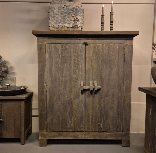 Meidenkast schuifslot | tv kast driftwood Besa