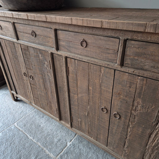 Dressoir driftwood 4-deurs/lades