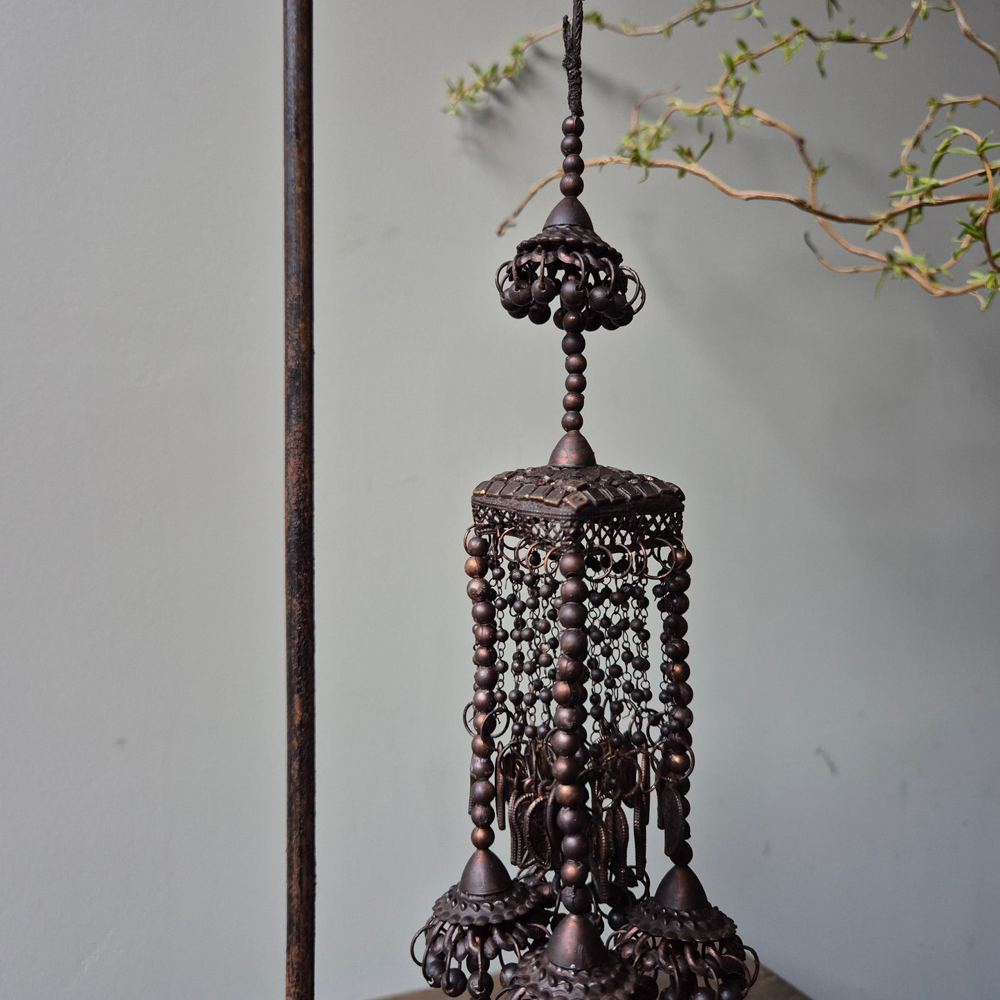 Ijzeren statief met hanger vierkant