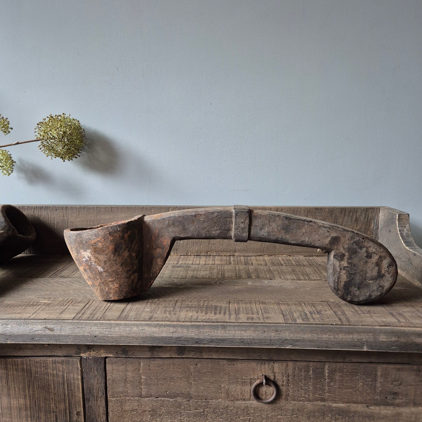 Uniek oud houten ornament nr. 1