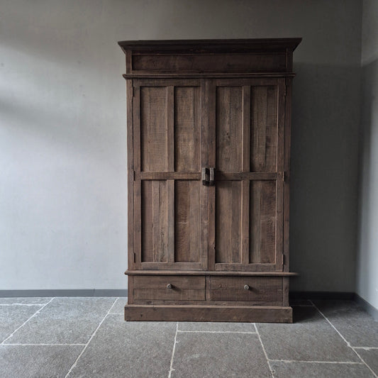 Kast 2-deurs/lades driftwood XL