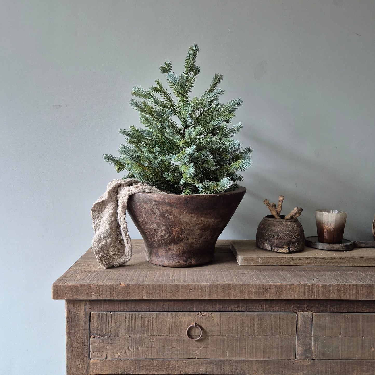 Kunst Kerstboompje incl. verlichting 60cm