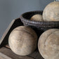Houten decoratie bal
