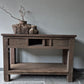 Sidetable schuifvak en onderblad | driftwood