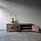 Landelijk tv meubel 180cm | schuifslot | driftwood