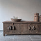 Landelijk tv meubel 210cm | schuifslot | driftwood