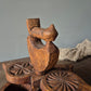 Oud houten spicebox