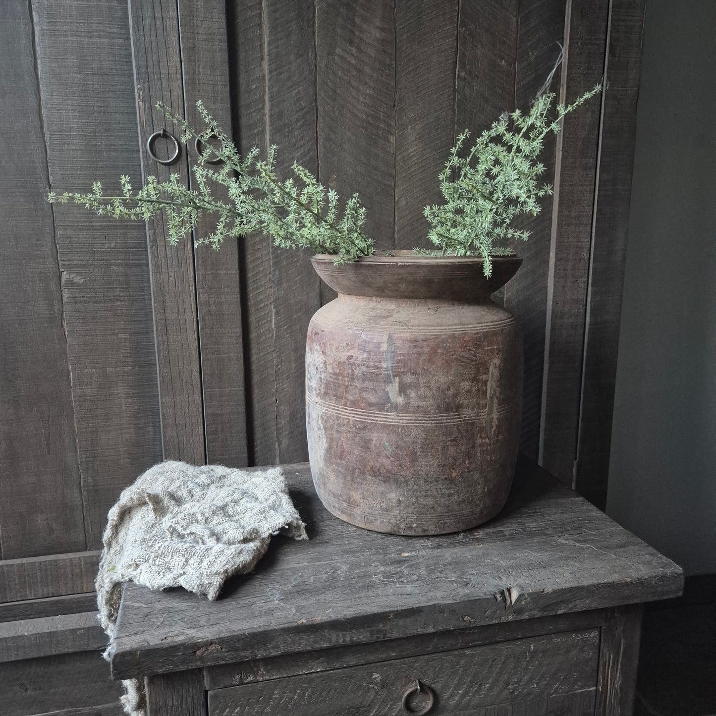 Oud houten kruik nr. 139