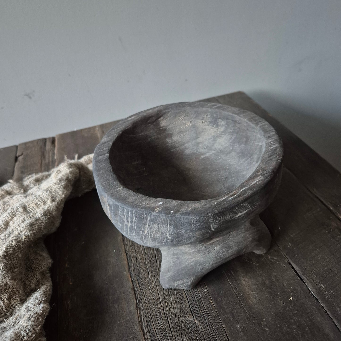 Houten vijzel | schaaltje