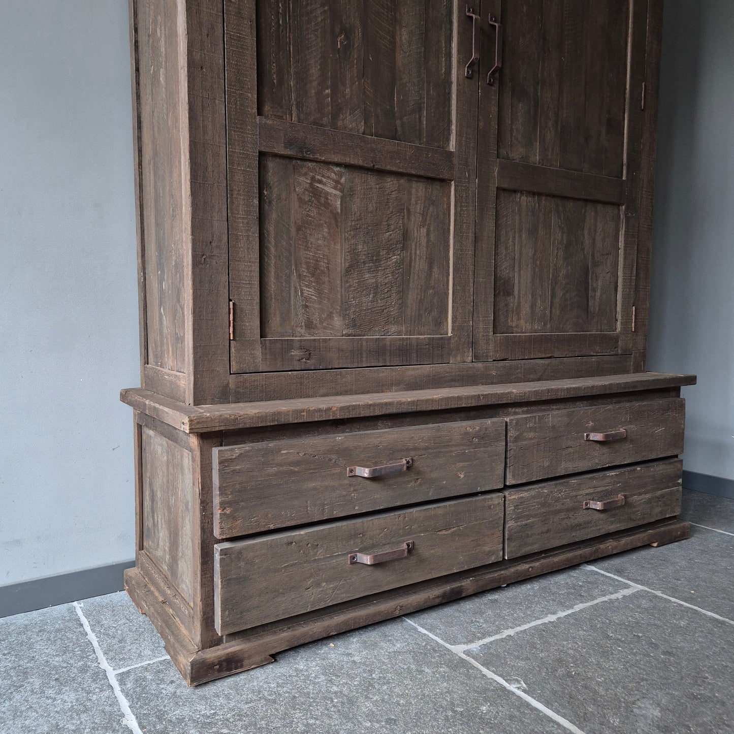 Kast 2-deurs/4-lades | driftwood XL Teun