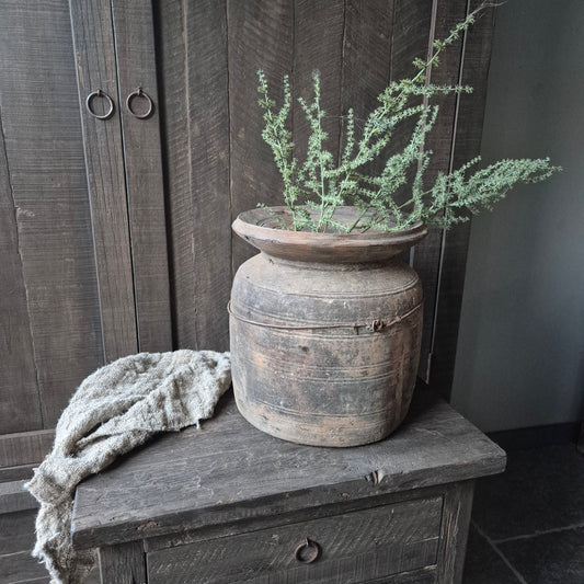 Oud houten kruik nr. 137