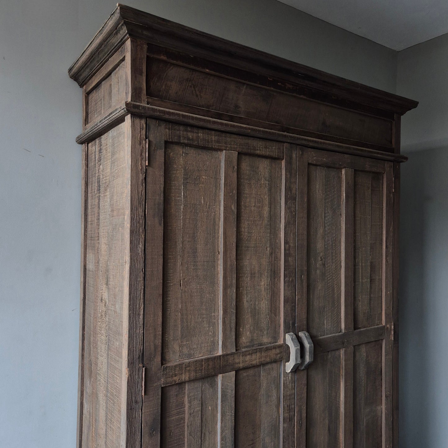 Kast 2-deurs/lades driftwood XL