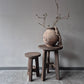 Bijzettafeltjes driftwood rond | set van 2