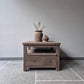 Salontafel driftwood vierkant | 2 lades