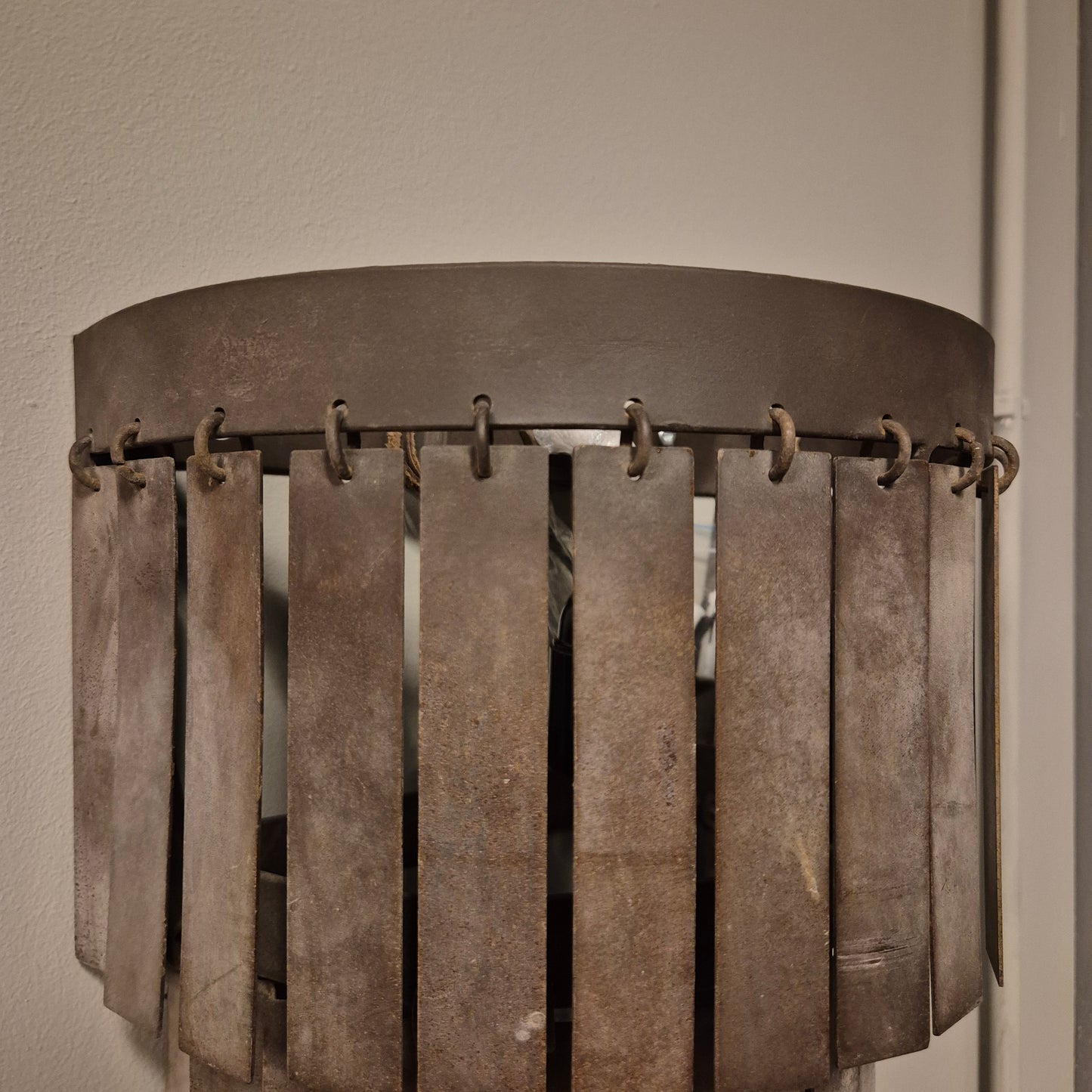 Wandlamp Iron Falls rond | Goldenbelt