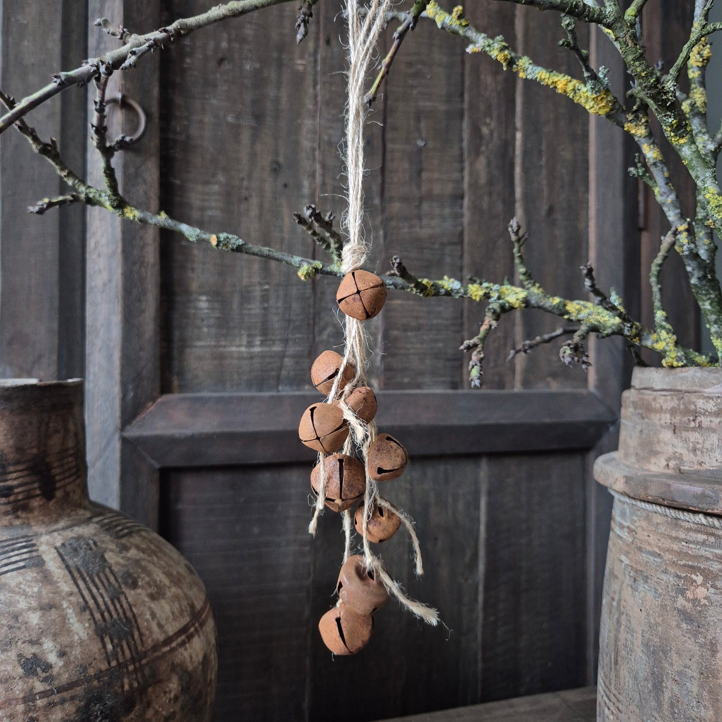 Roest belletjes slinger | 30cm