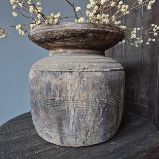 Oud houten kruik nr. 110