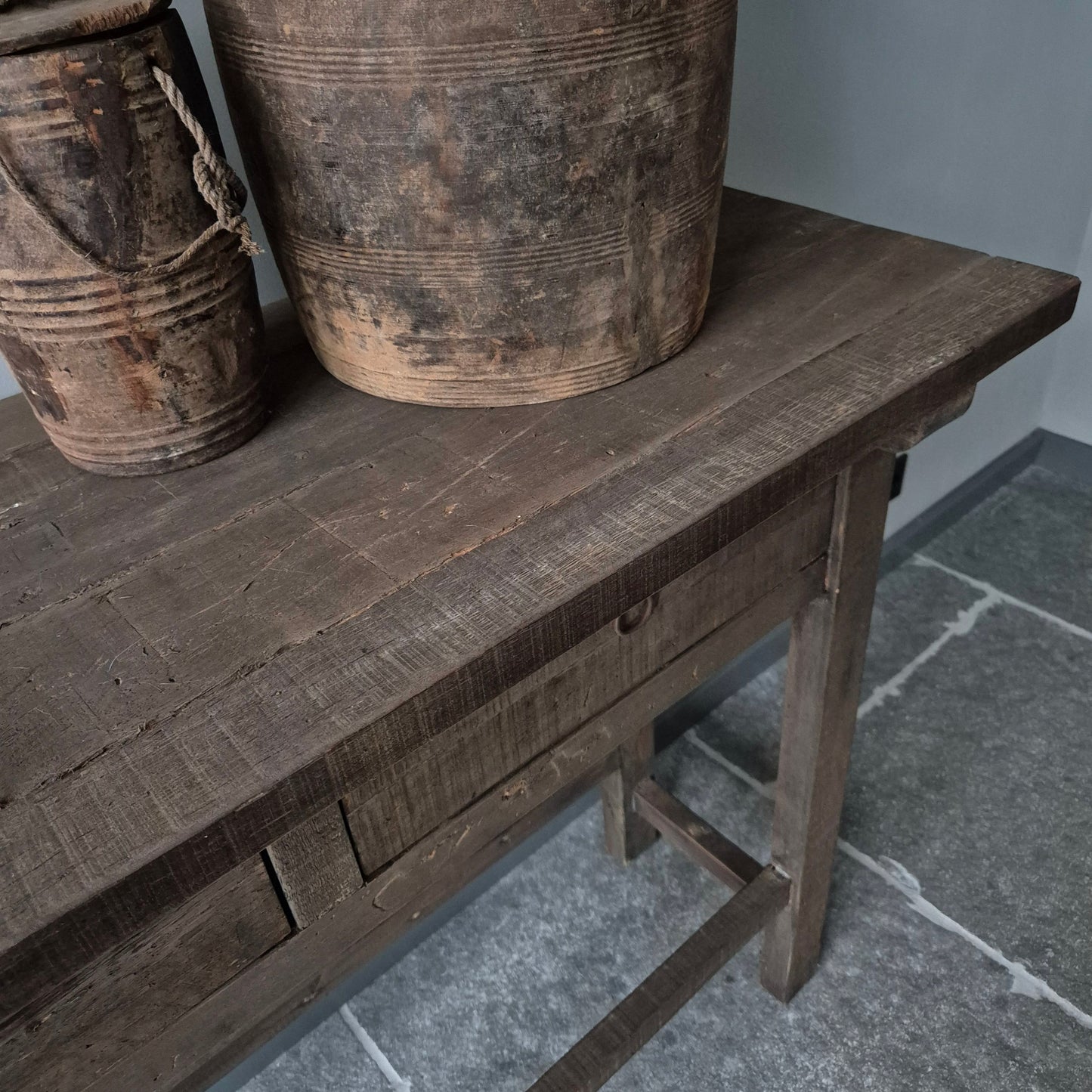 Sidetable Jenong | driftwood 2 lades