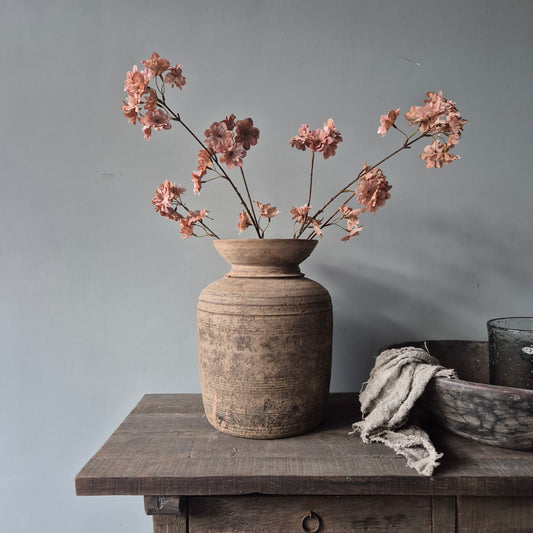 Kunsttak kersenbloesem zalmroze 85cm