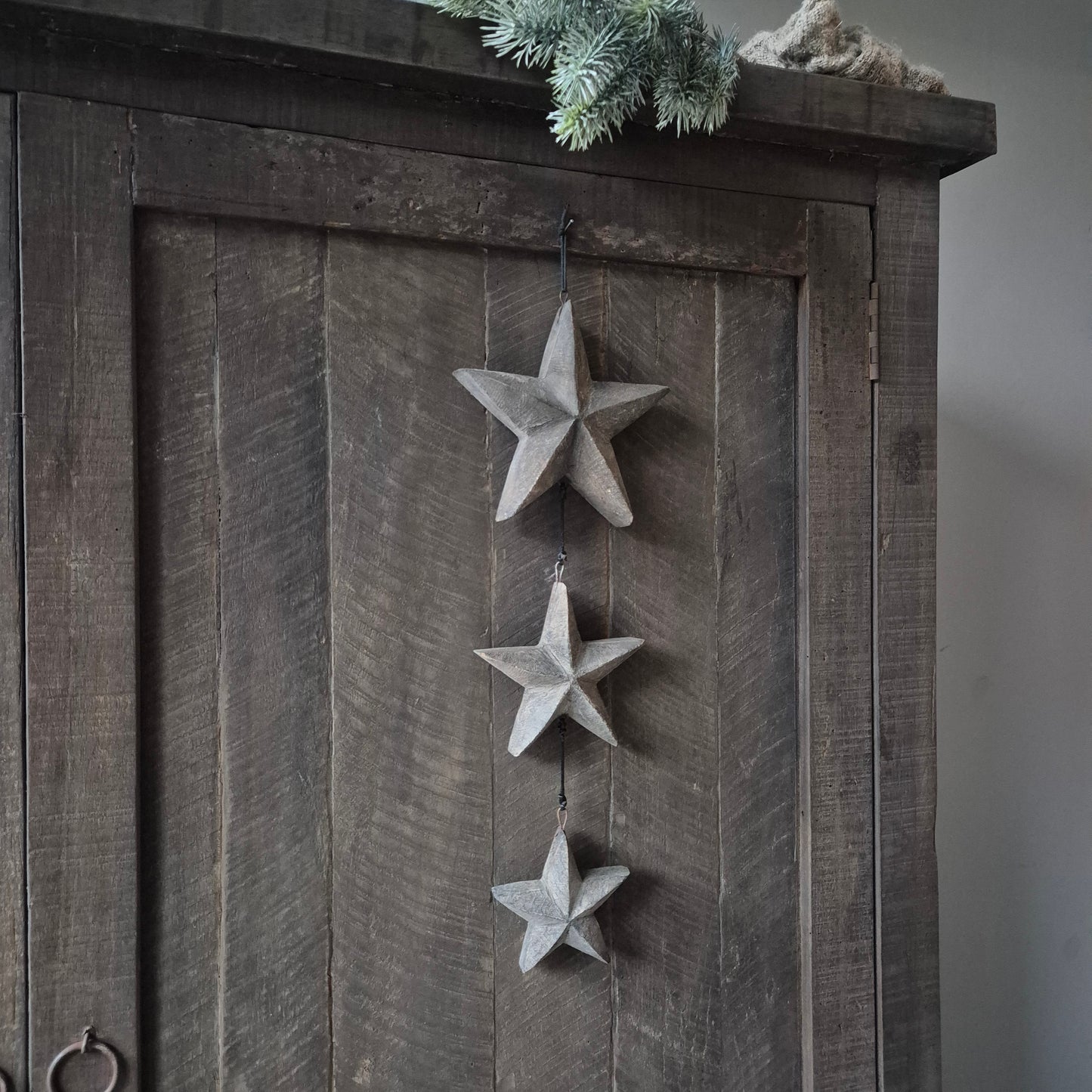 Driftwood sterren slinger | hout