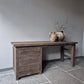 Bureau driftwood 180cm | 3 lades