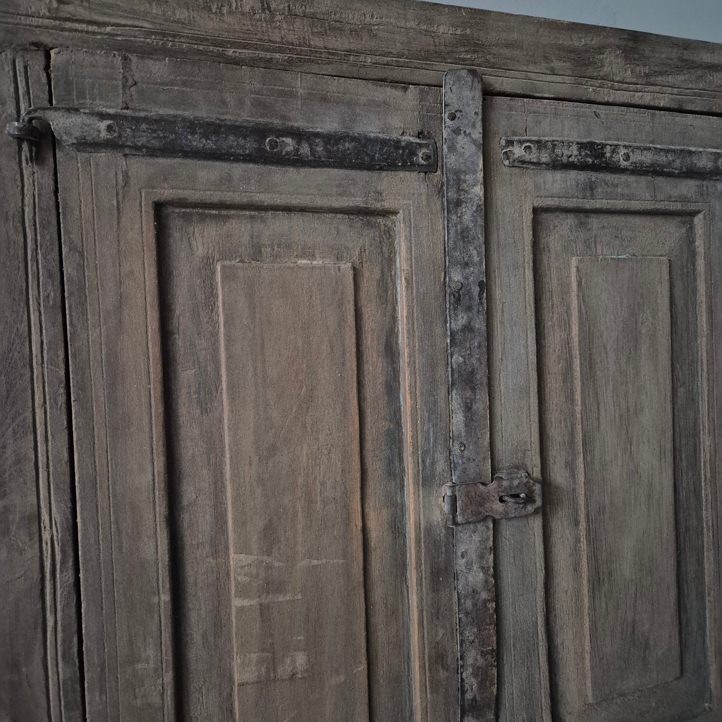 Spiegel | uniek oud houten luik