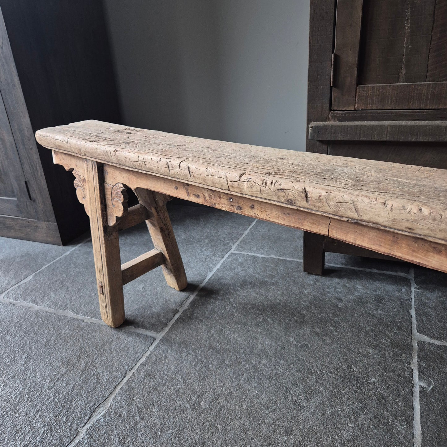 Oud houten Chinees bankje nr. 5