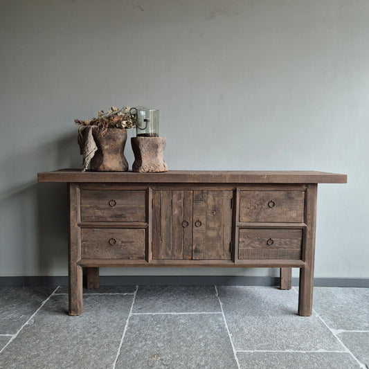 Dressoir | badkamermeubel driftwood oud hout