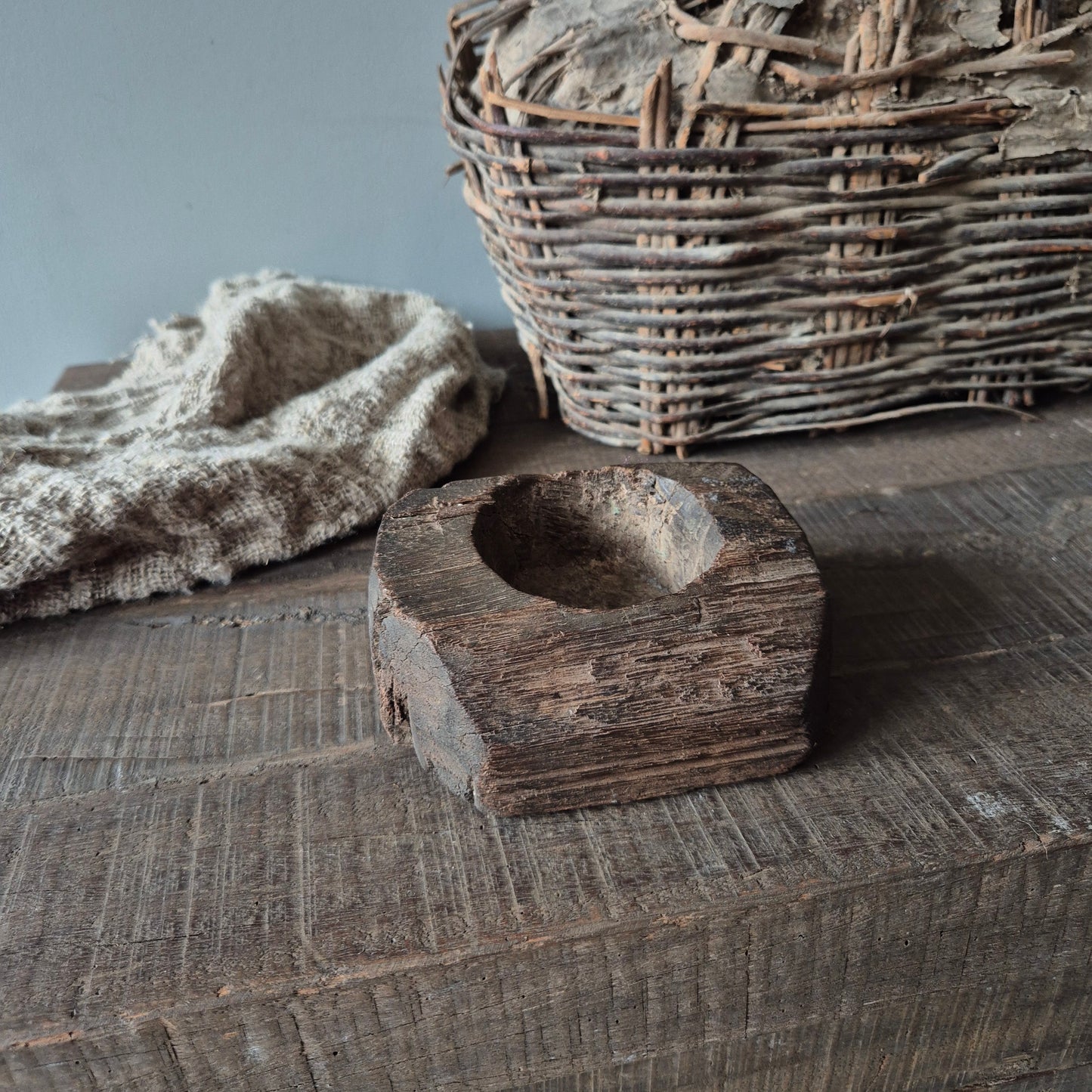 Uniek oud houten schaaltje nr. 4