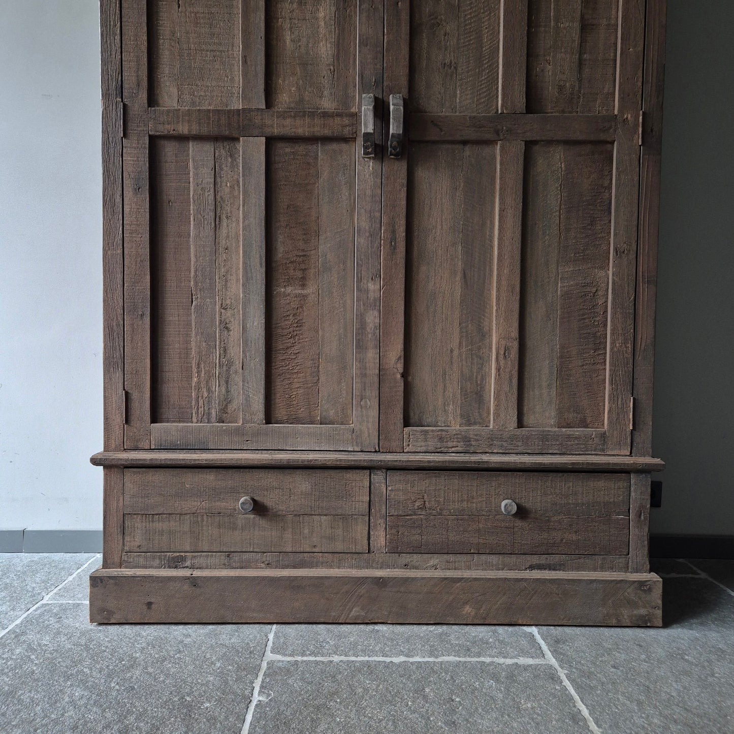 Kast 2-deurs/lades driftwood XL