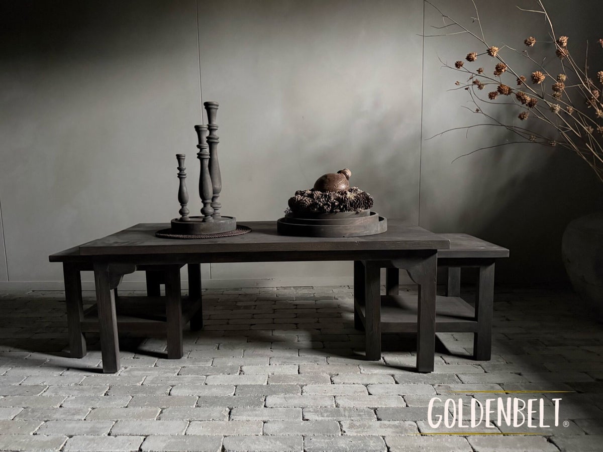 Salontafel Sama set van 3 | Goldenbelt