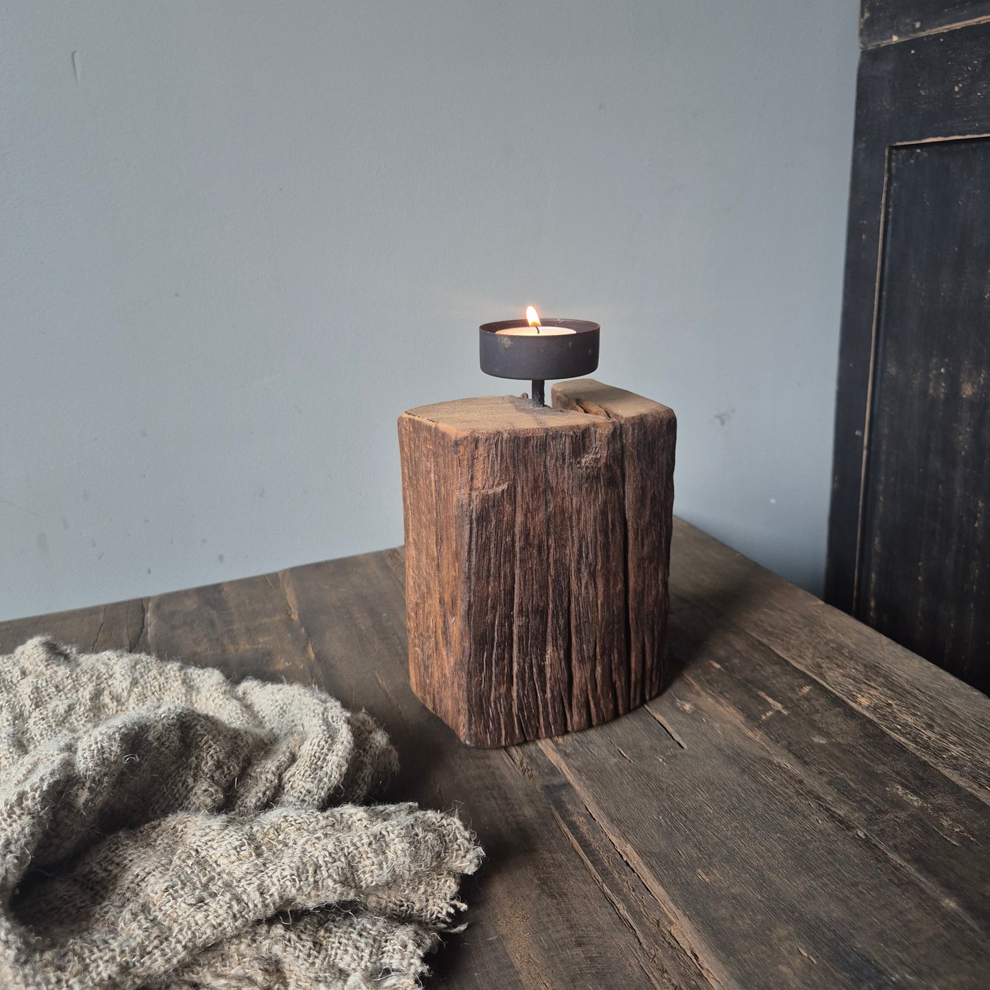 Kandelaar hout nr. 4