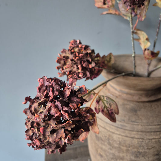 Kunsttak bloem bruin 75cm