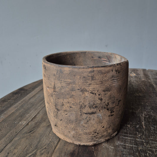 Oud houten kruik nr. 8 (links)