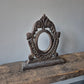 Houten ossenoog ornament