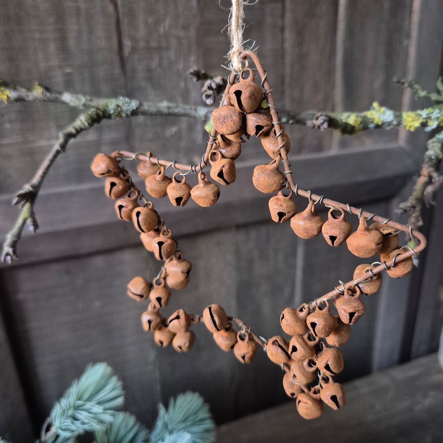 Roest hanger belletjes | Ster