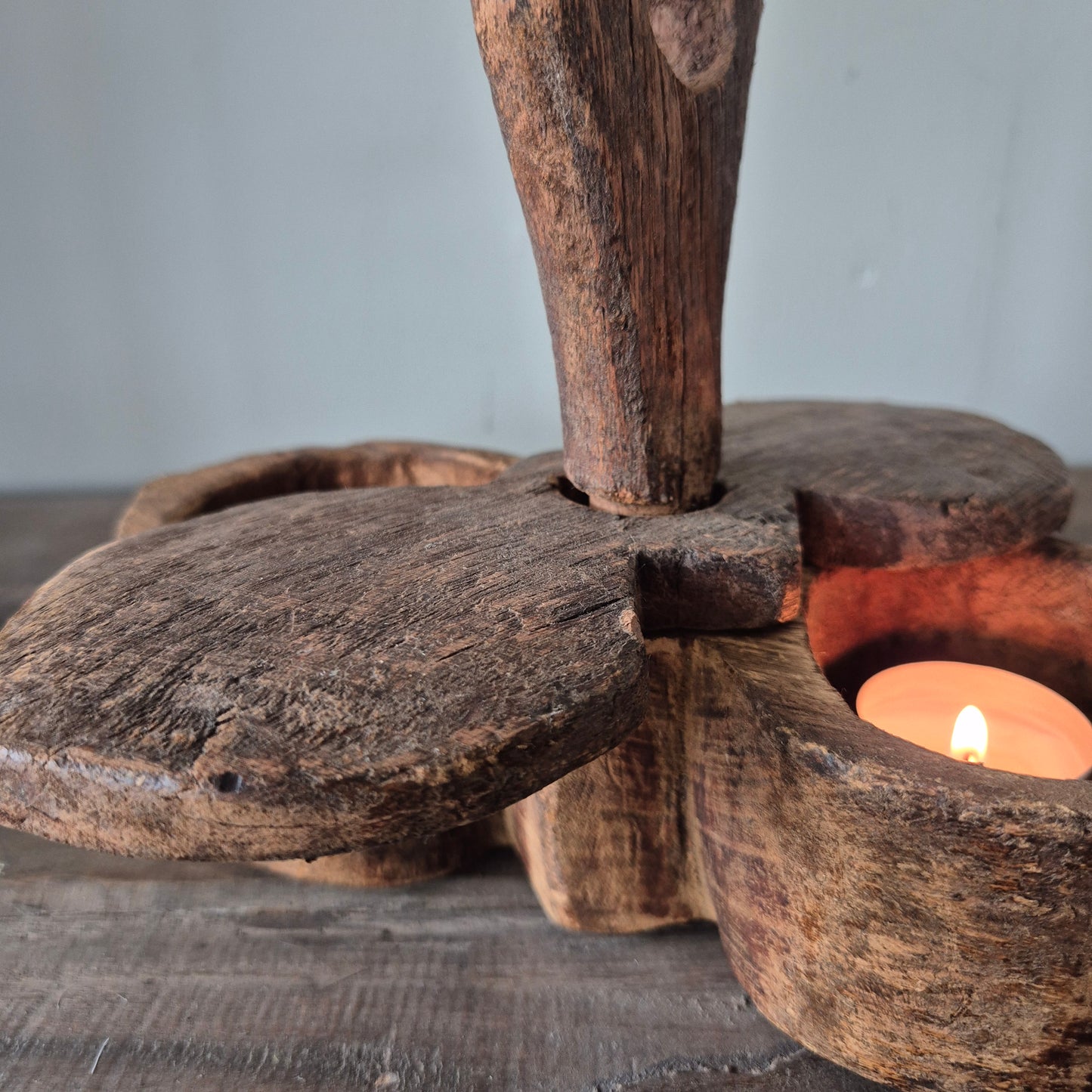 Oud houten spicebox nr. 4
