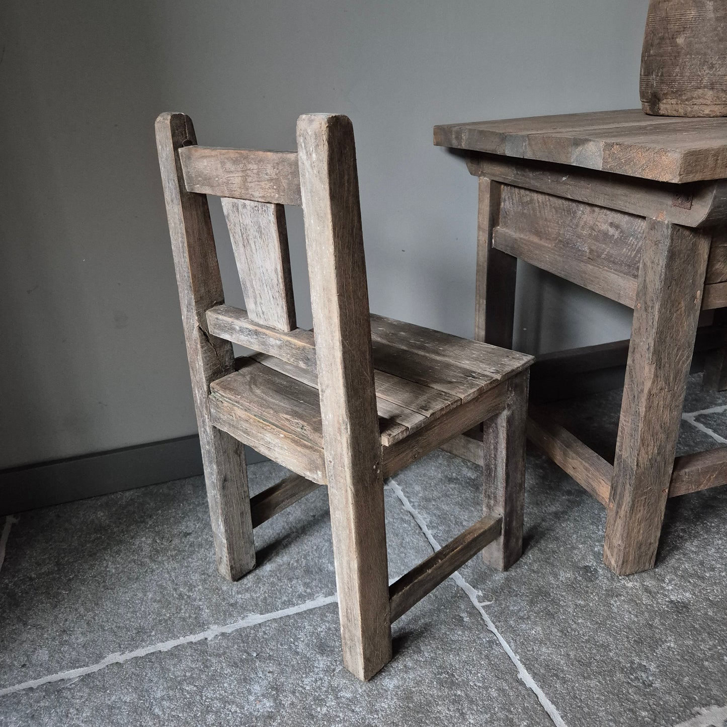 Kinderstoeltje | oud hout