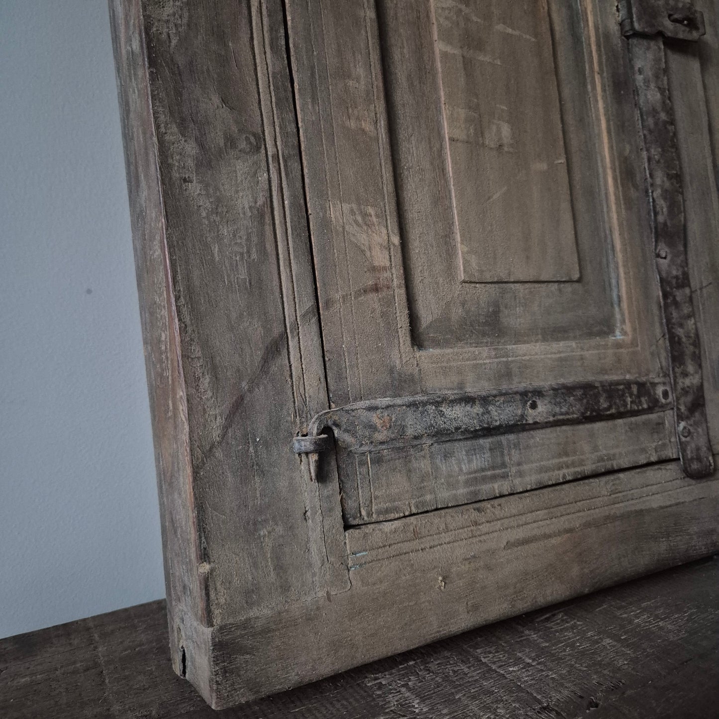 Spiegel | uniek oud houten luik