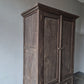 Landelijke kledingkast 2-deurs | 2 lades | Driftwood