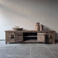 Landelijk tv meubel 210cm | schuifslot | driftwood