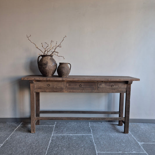 Sidetable Jenong | driftwood 3 lades